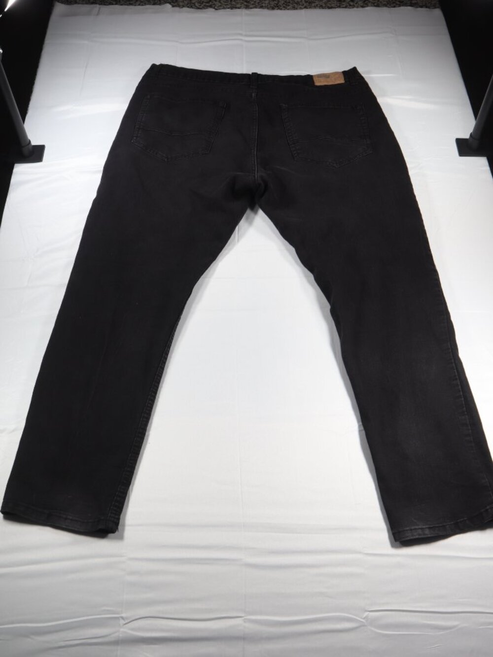 Rugby University Jeans Men 42 x 30 Straight Stretch Blue Denim Dark Wash - Picture 8 of 9